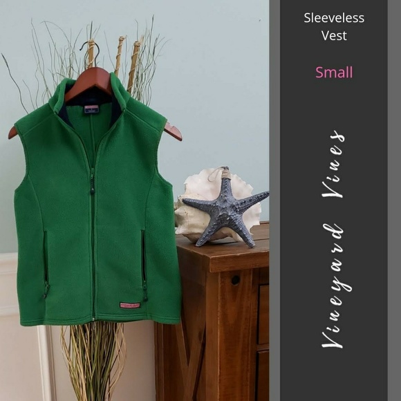 Vineyard Vines Jackets & Blazers - Vineyard Vines | Fleece Zip Up Vest